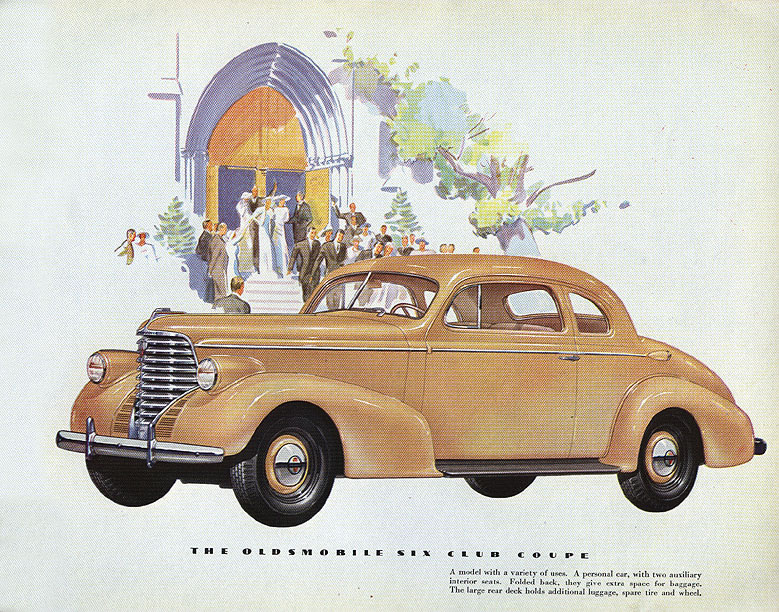 1938 Oldsmobile Motor Cars Brochure Page 16